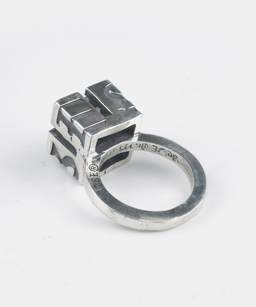 Sheen666 Bonus Series Square Silver Ring (Type B)