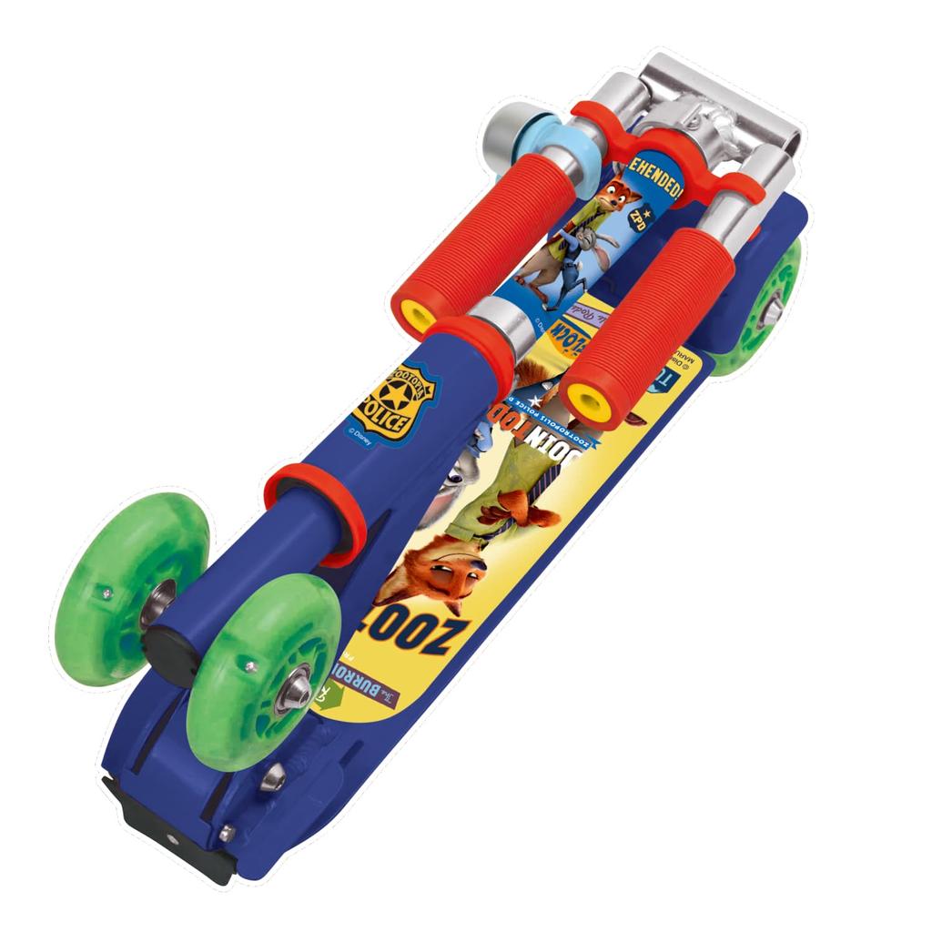 Maruka Easy Outdoor Ages 3 and 176038 Skater/Zootopia Toy, Sports, Kickboard, Up,