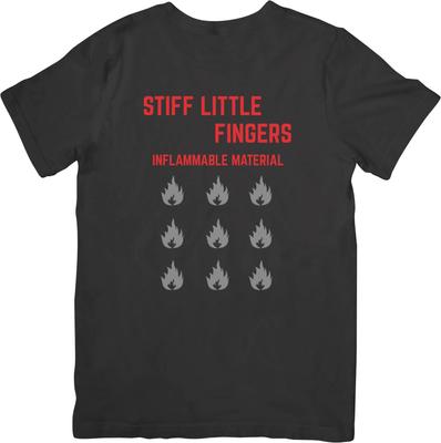 Stiff LittleFingers Music Футболка унисекс из качественного хлопка для мужчин и женщин
