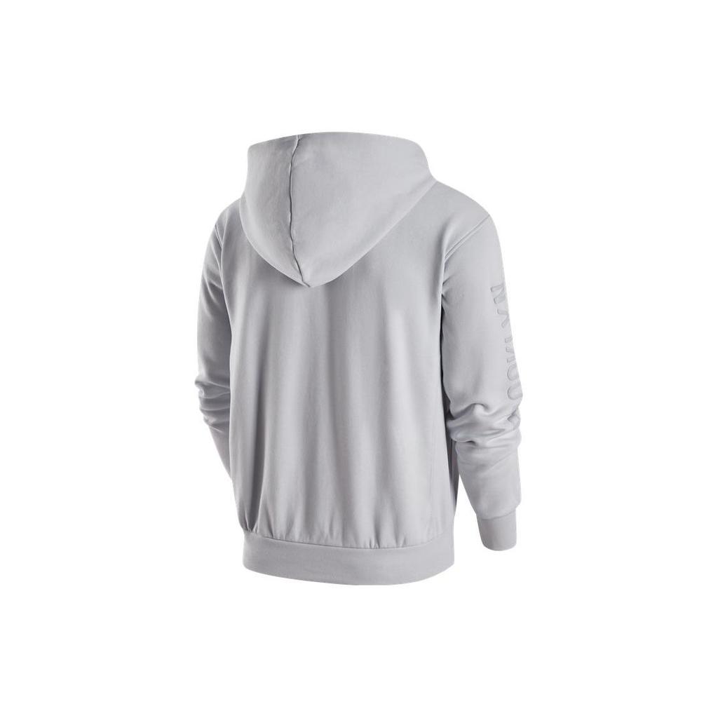 Jordan Мужской флисовый пуловер с капюшоном NBA Brooklyn Nets, белое золото DR7008-043