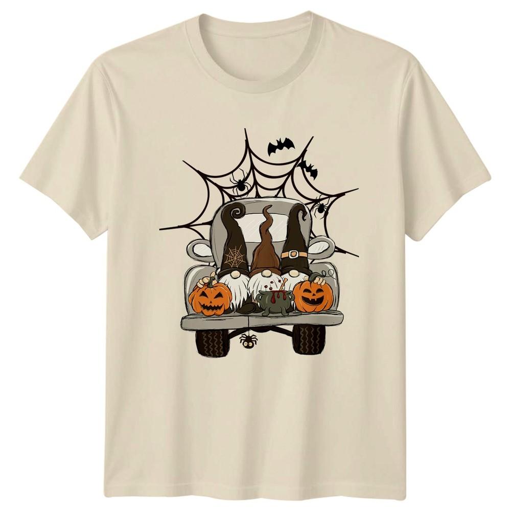 Gnomes Driving Halloween Unisexs TShirt Halloween