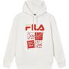 Fila Da Da Long Series New Year Loose Couple Hoodie Unisex Hoodies Cloud-Mushroom-White F11U419204FWT
