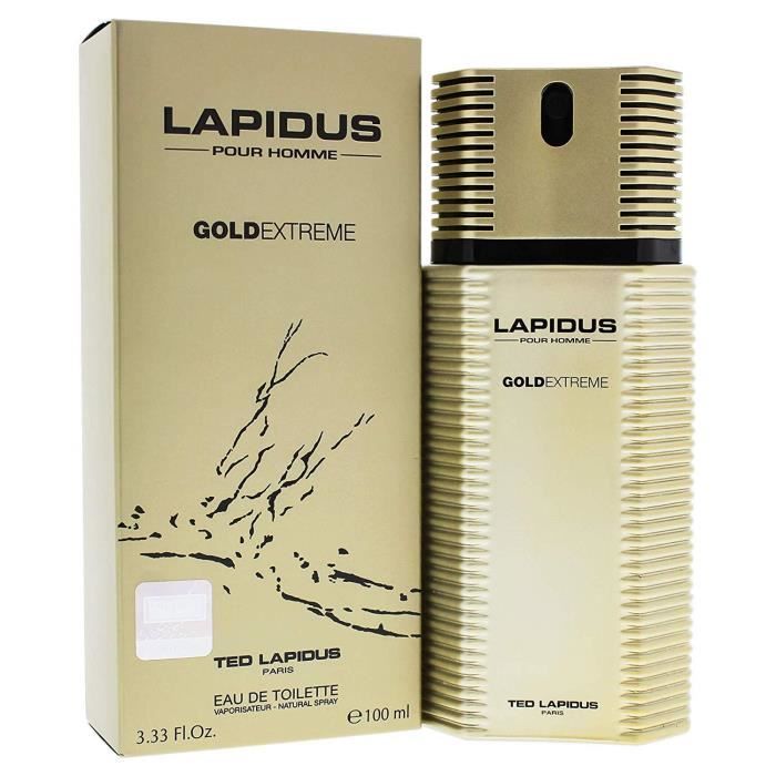 Ted Lapidus Gold Extreme Eau De Toilette Spray 100 Ml