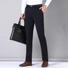 Fashion Men Dress Pants Classic Business Plus Size Casual Straight Trousers Suit Pants