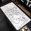 Cute Anime Girl Large Mouse Pad Kawaii Computer Mousepad XXL Rubber Mouse Mat 900x400mm Locking Edge Keyboard Pad Desk Mat