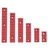 Металлическая направляющая M-LOK быстросъемная 3, 5, 7, 9, 11, 13 слотов
