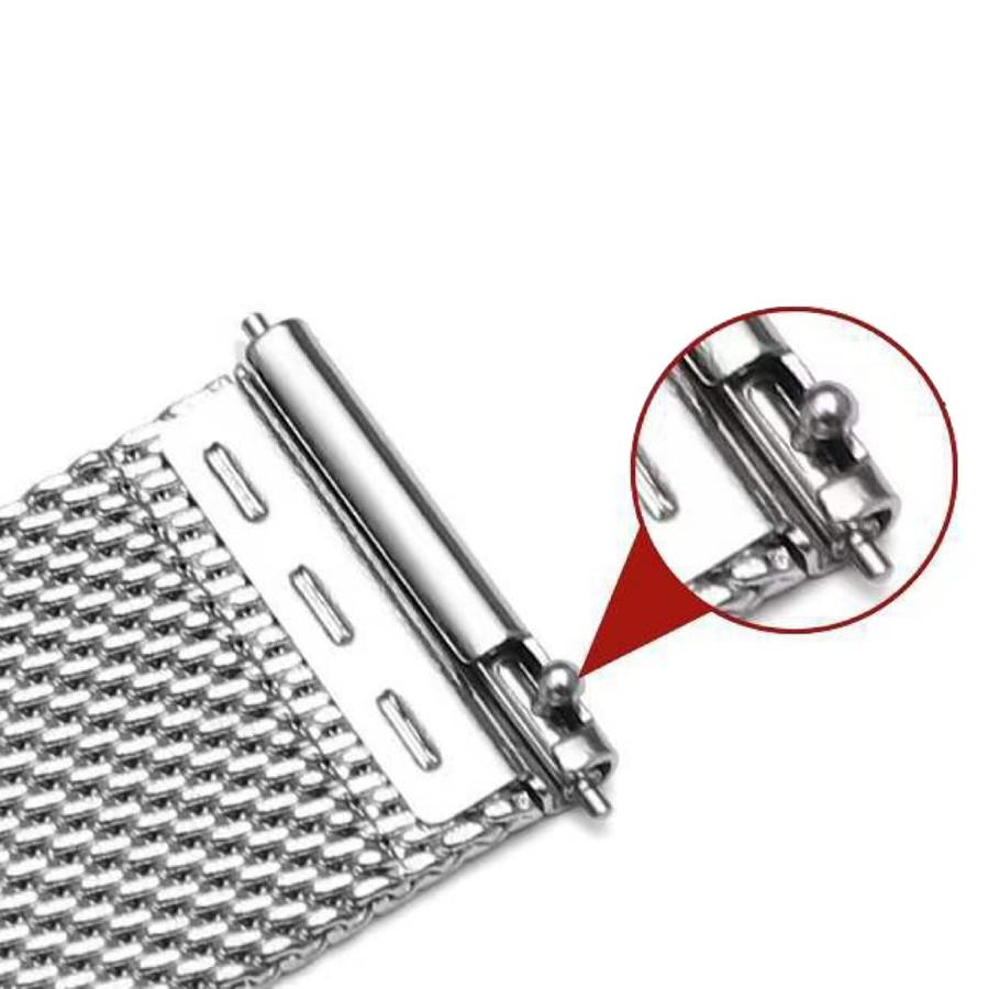 For TicWatch Pro 5 Strap Stainless Steel Replacement Wristband Bracelet For TicWatch Pro 5 Smart WatchBand Accessories