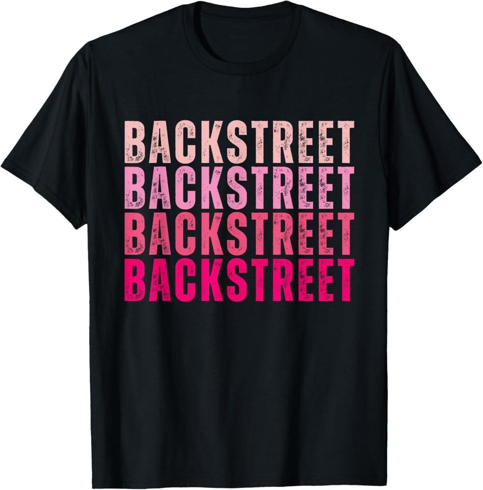 Винтажная футболка Backstreet с персонализированным именем Я люблю Backstreet