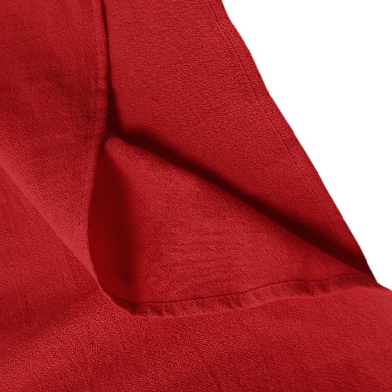 Women Round Neck Sleeveless Summer Vintage Print Cotton Long Dress