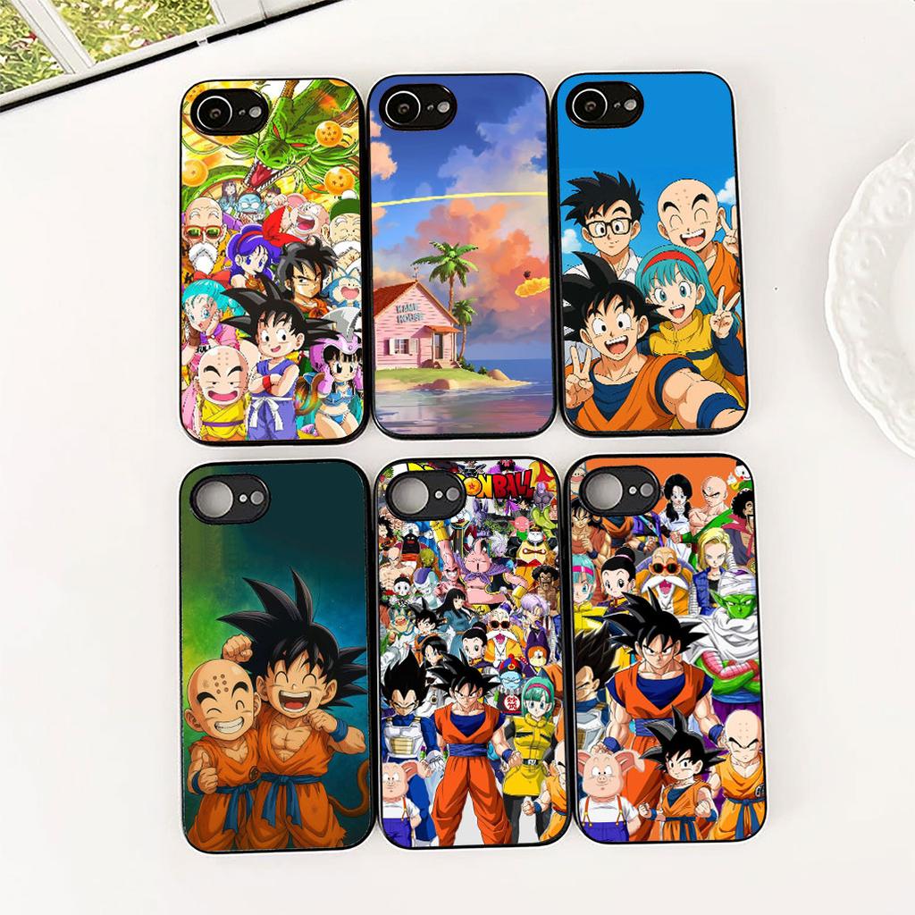 Cover for Apple iPhone 17 Pro XS Max Air 6 7 8 Plus 5 + SE 2022 SE2 16E 8+ Casing Phone Case Wallpaper Krillin Dragon Gokus Ball