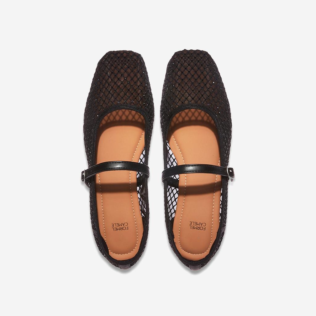 [FORMEL CAMELE] Сиенна сетка Мэри Джейн, FLS1F1SP032, 1010112581, популярная корейская обувь