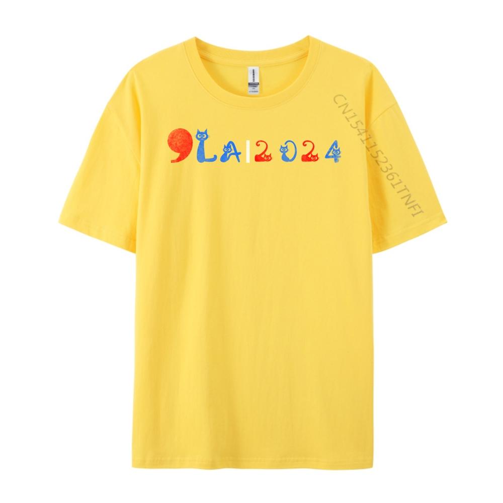 Kamala Harris 2024 President Comma La Kamala Cat Anime T Shirts Mens Gifts Mardi Gras
