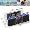 Портативное радио Gemean Wide FM AM стерео портативное радио Bluetooth динамик совместим с беспроводной связью Bluetooth длинноантенное радио со стерео AUX и