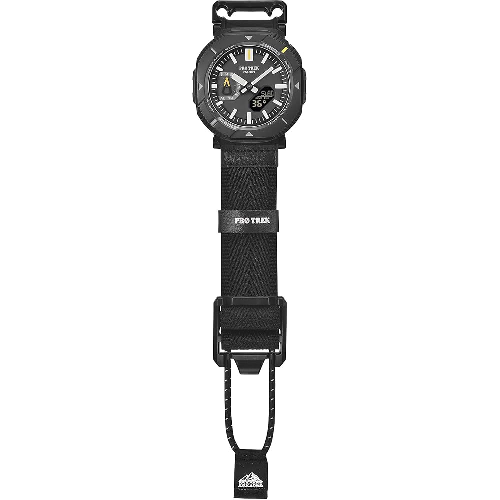 Мужские часы Casio Pro Trek Hiker Line Bluetooth Tough Solar Экологичные Черные PRJ-B001B-1JF