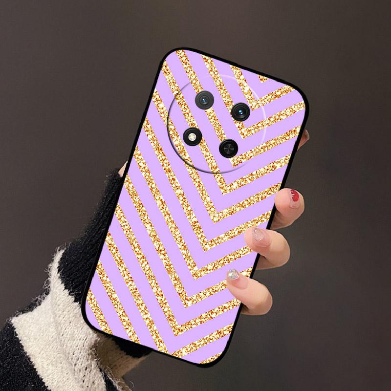 Для Honor Magic7 Lite 5G Модный Цветной Расписной Роскошный Мягкий Силиконовый Чехол для Телефона Для Huawei Honor Magic7 Pro Чехлы Обложка Magic 7