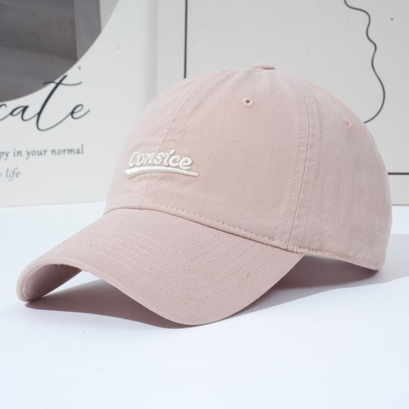 Hat Women's New Soft Top Baseball Cap Versatile Big Head Circumference Deepened Sunshade Sunscreen Cap