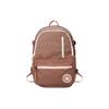New Straight Edge Polyester Backpack Regular Unisex Brown 10023003-A03