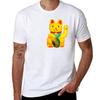 Winkekatze Футболка футболки хлопок 100% мужские футболки высокое качество люксовый бренд Футболка