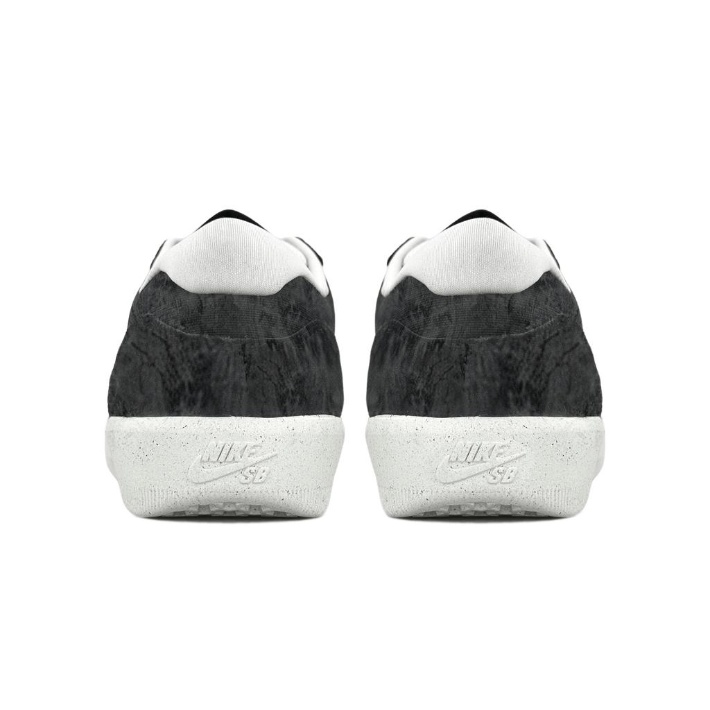 Nike SB Force 58 Cushioning Abrasion Resistant Low top Skateboard Shoes Men's Black White DV5477-012(Team1324-LD)