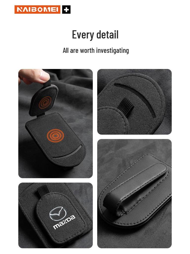 Держатель-клипса для солнцезащитных очков Mazda CX3, Axela, CX4/5, Atenza для интерьера автомобиля