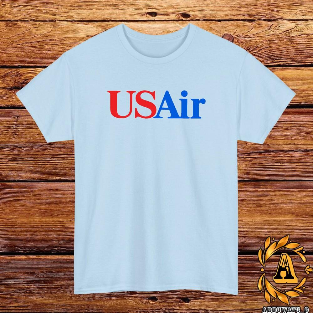 USAir Logo Graphic T-shirt