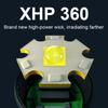 10000LM Мощный светодиодный фонарик для дайвинга Супер яркий XHP360 Профессиональный подводный фонарь IPX8 Водонепроницаемая лампа Использование батареи 26650
