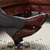 Модные мужские классические ботинки с крокодиловым узором, мужская обувь в стиле ретро, широкие ковбойские сапоги в стиле вестерн, рабочие ботинки с острым носком для мужчин