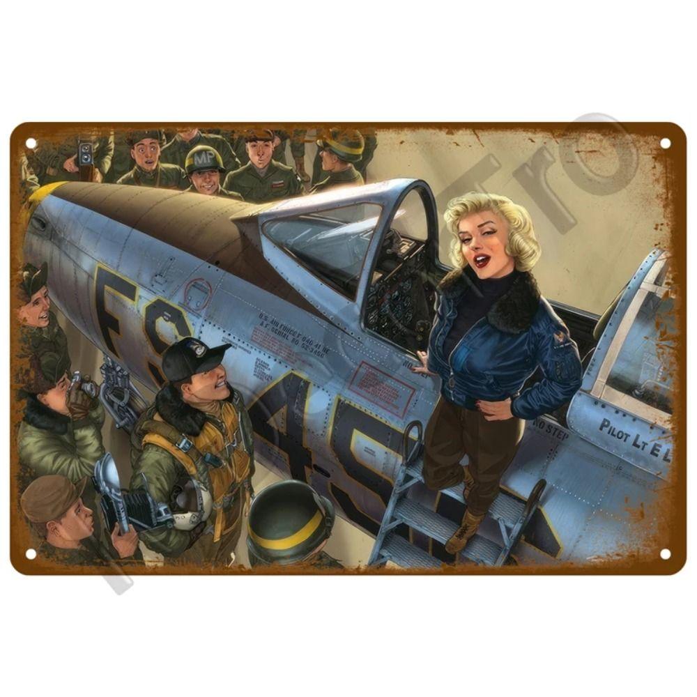 Металлическая табличка для мотоциклетного гаража, настенный декор, 20x30 см