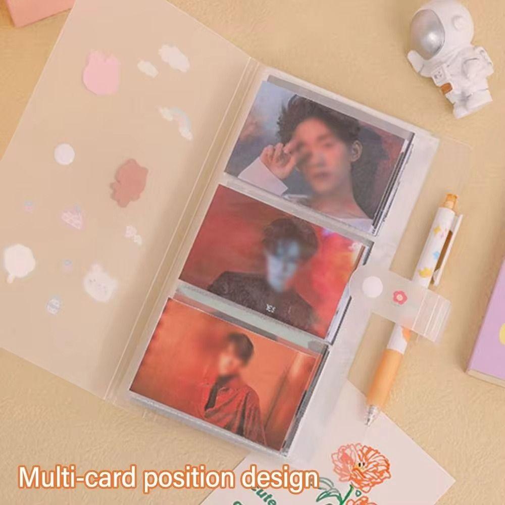 1Pcs PVC Photo Album Collect Book Photocard Holder New Picture Card Holder  Idol Star