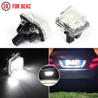 Для Benz W205 W216 W218 W212 W221 W222 W231 C117 W166 R172 светодиодные фонари номерного знака