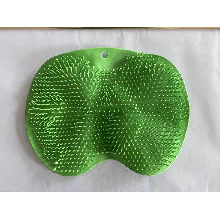 Многофункциональный нескользящий коврик для ванной с функцией скрабирования ног и спины, удаления омертвевшей кожи и большими присосками