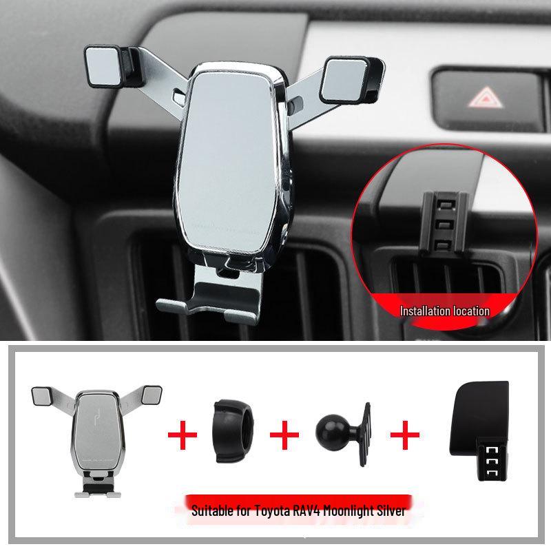 Беспроводной держатель для телефона для Toyota RAV4, Prado и Land Cruiser
