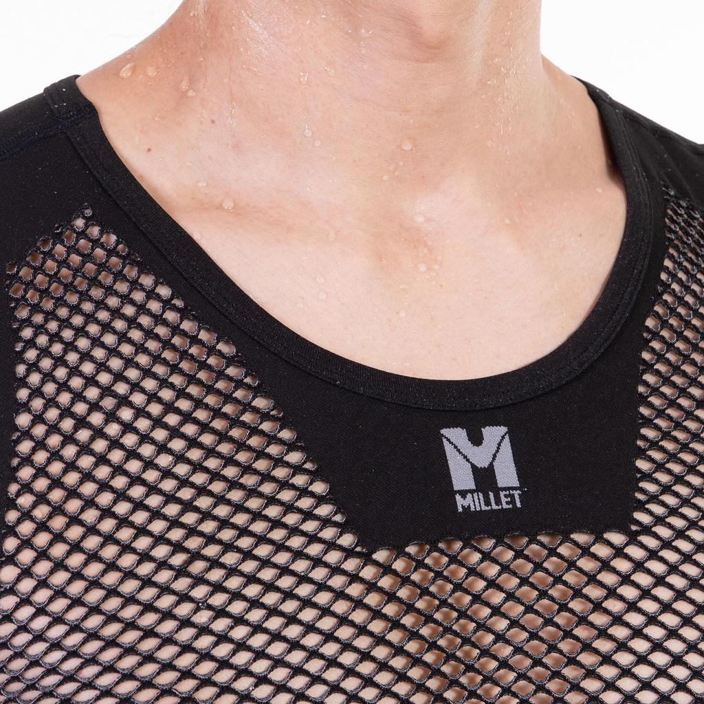 Мужское нижнее белье Millet Drynamic Mesh без рукавов с круглым вырезом светло-серое XXL, MIV01248, (Новый логотип),