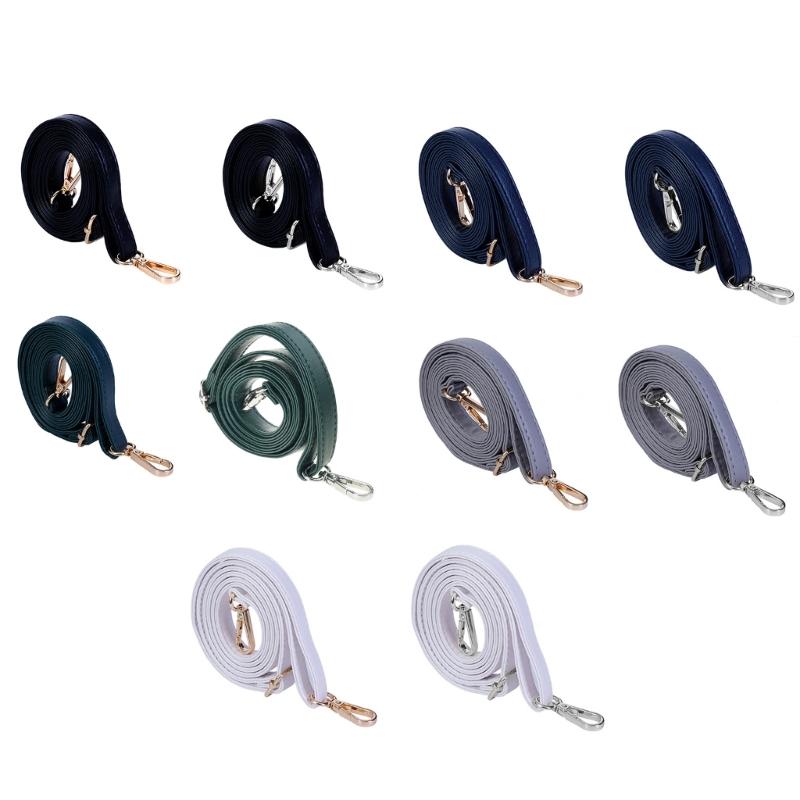 PU Leather-Bag Strap Stylish Wide Shoulder Bag Strap Replacement Strap 140cm Bag Accessories for Handbag Crossbody Bags
