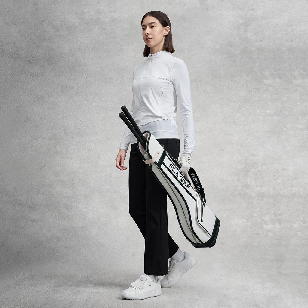 Новая куртка серии FILA Golf Женская Нефритово-белая A11W545502FWT