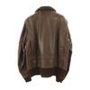 US NAVY 70s Vintage Scoville Zip G-1 Flight Jacket 42 Brown Men's Used