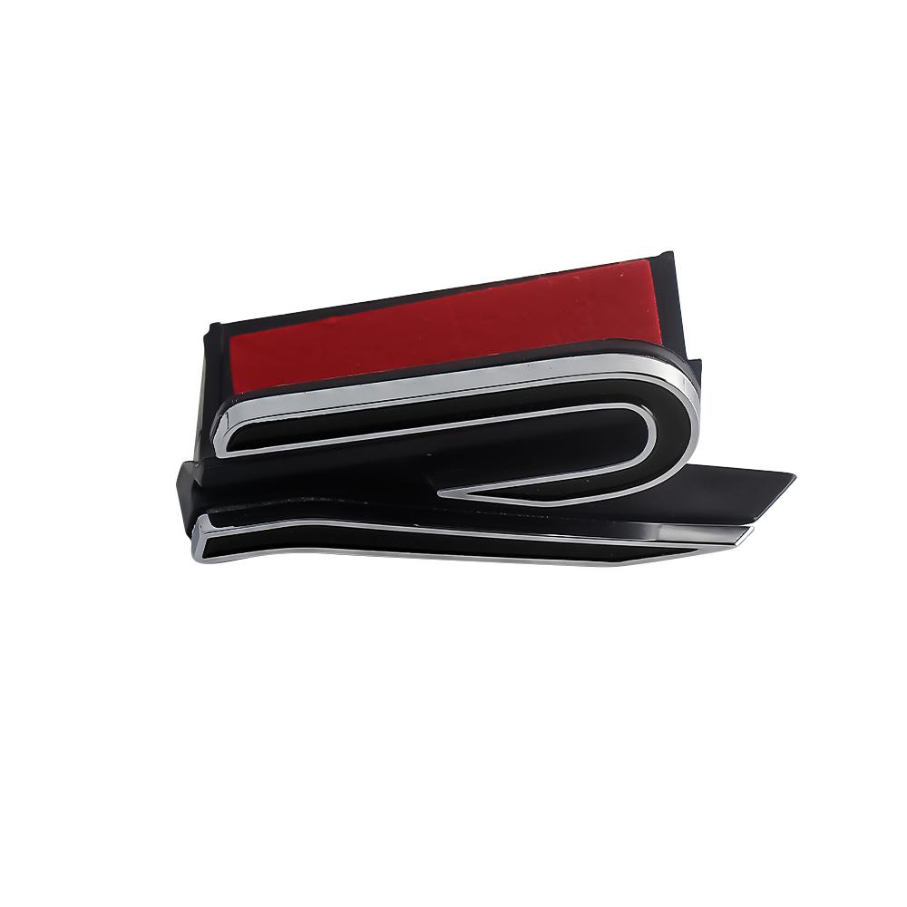 T27Car Hood Front Grille Badge VW New R Logo Sticker Accessories For Volkswagen GTI Golf Polo Tiguan Passat Touareg Magotan Jetta