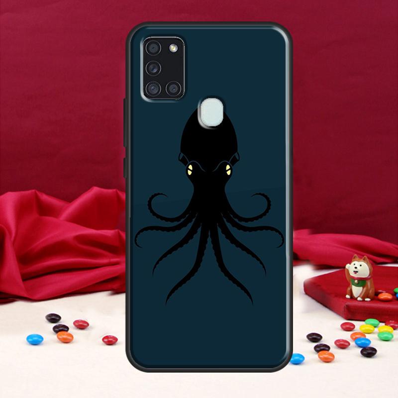 Octopus Case For Samsung Galaxy A34 A54 A14 A53 A13 A51 A71 A50 A12 A22 A32 A52 A72 Phone Cover
