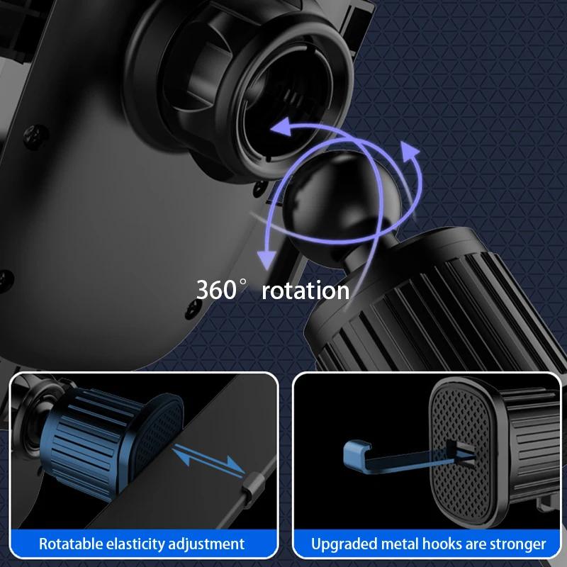 Автомобильный держатель для телефона Кронштейн Аксессуары Интерьер Авто Воздуховыпускное отверстие Подставка для мобильного телефона Запчасти База Подставка для телефона Фиксирующий зажим