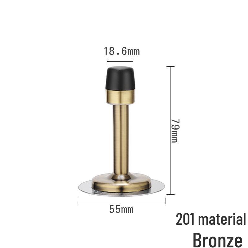 Самоклеящийся противоударный стопор для двери и присоска-бампер для безопасного входа и дверей ванной комнаты