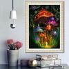 5D Diy Diamond Painting Mushroom Cartoon Cross Stitch Set Full Diamond Embroidery Mosaic Art Picture of Rhinestones Decor Gift