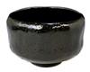Aito Kyoto Kiyomizu Ware Matsuraku Kiln Rikyu Tea Bowl Gift Black Raku TSK358 (with Box)