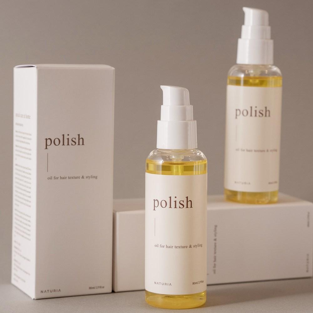 Naturia Polish Hair Oil, 80ml, 1 unit