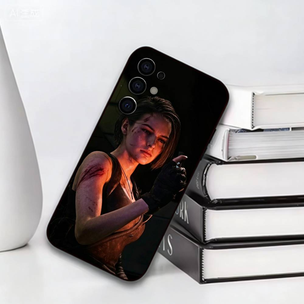 R-Resident Evil Ada Wong Phone Case For Samsung S25,S24,S21,S22,S23,S30,Ultra,S20,Plus,Fe,Soft Silicone Black Cover