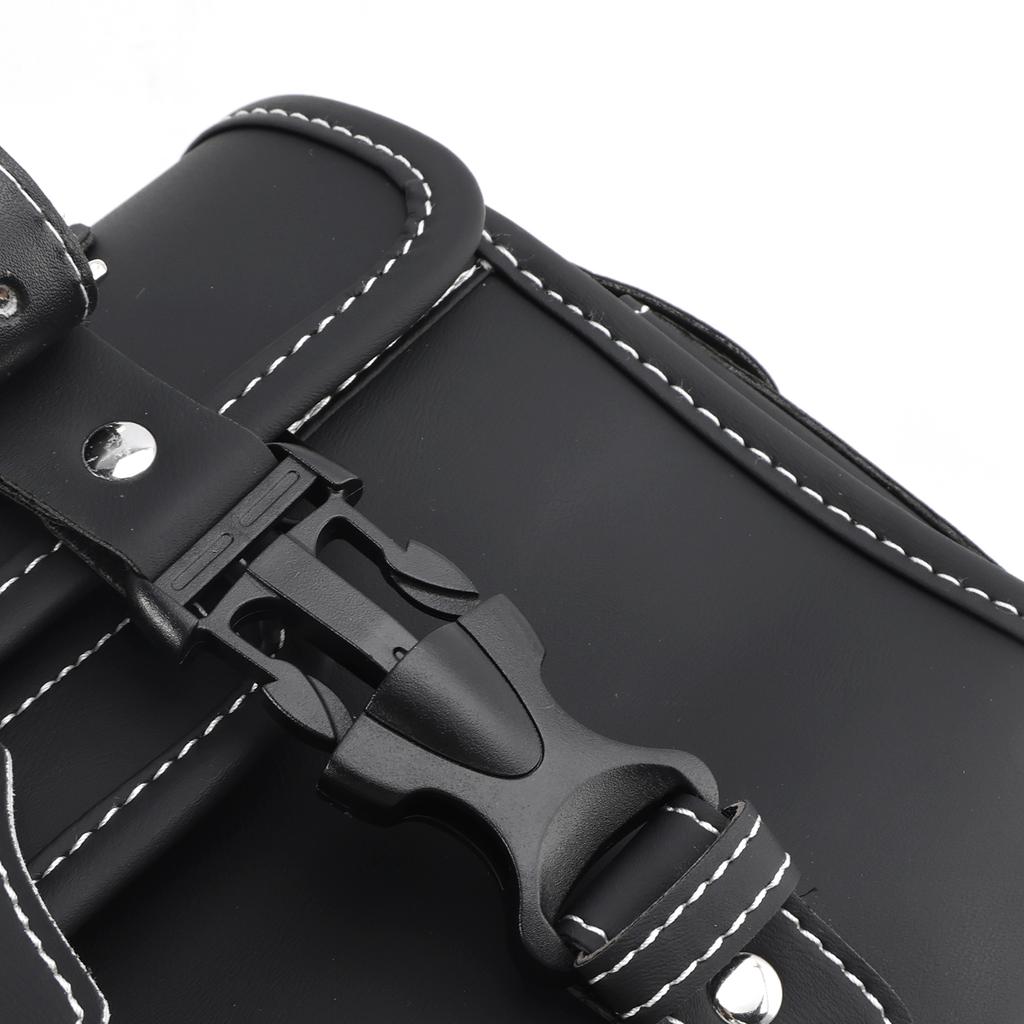 Хвостовая сумка Pu Боковая кофры Кофр Сумка для хранения багажа для мотоцикла