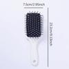 1pc exquisite blueberry themed oval airbag comb ABS handle, home air cushion massage comb,Special for real hair wigs