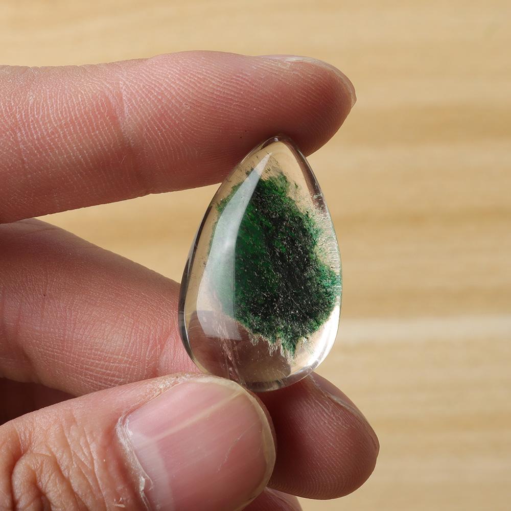 Декор Образец Драгоценного Камня Коллекционные Изделия Натуральный Призрачный Кристалл Кварц Фантомный Камень Лечебный Кулон