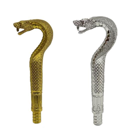 Halloween Snake Staff Egyptian Walking Stick Cane Halloween Party Pimp Cane Prop for Dress Up Cosplay Costume