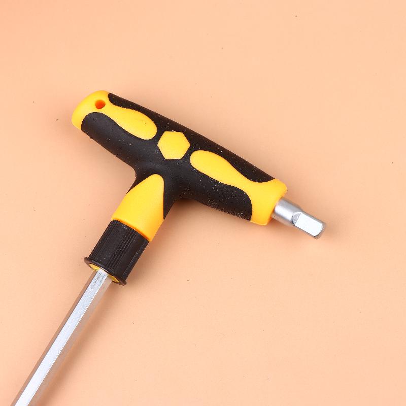 Т-образный крестообразный многоцелевой Т-образный адаптер с рукояткой, набор шестигранных отверток с головкой «слива»