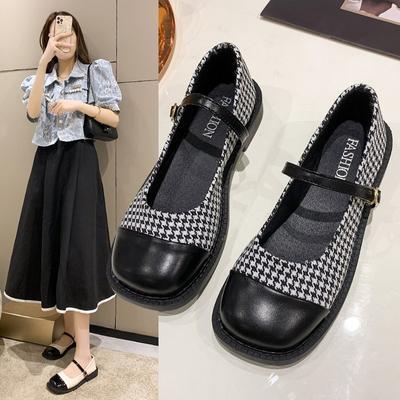 Женская обувь с квадратным носком, женские туфли на круглом каблуке, туфли Джейн, туфли на платформе, женская обувь, туфли в стиле Лолиты